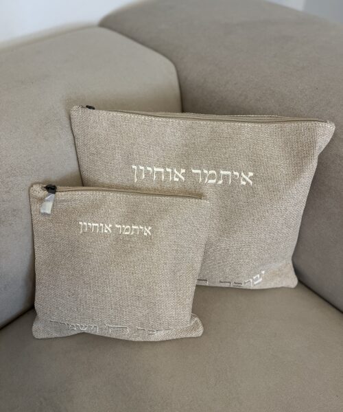 כיסוי פשתן גוון שמנת 1