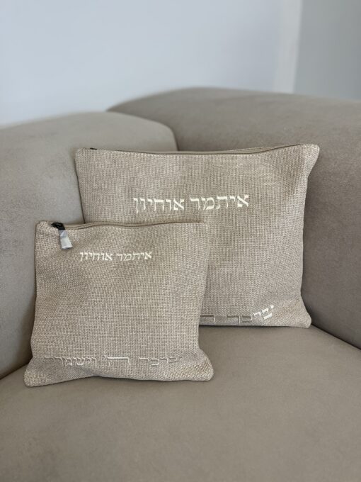 כיסוי פשתן גוון שמנת 3