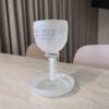 גביע קידוש לבן חלבי