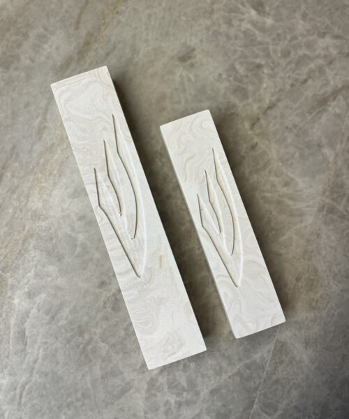 מזוזת נויה שייש חום