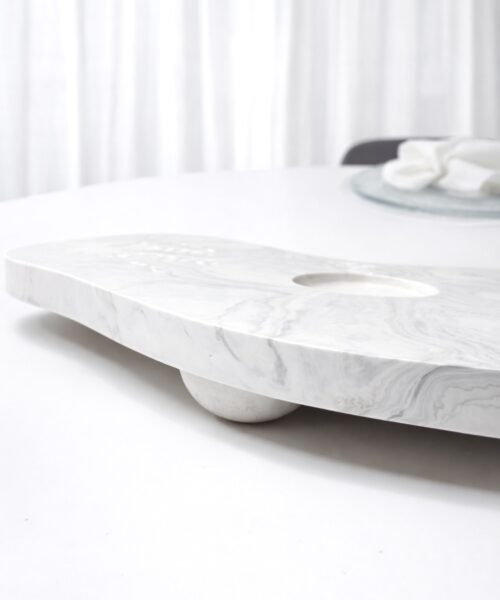 מגש ליל הסדר שיש אפור 3