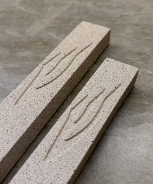 מזוזת בטון שייש דגם נויה - לארג' 3