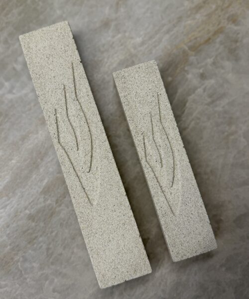 מזוזת בטון שייש דגם נויה - לארג' 5