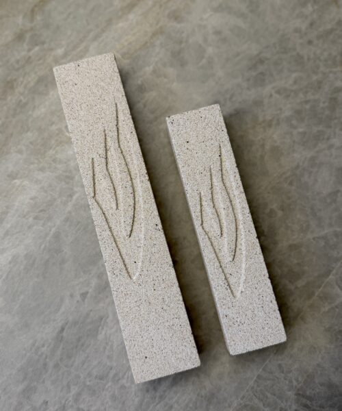 מזוזת בטון שייש דגם נויה - לארג' 7