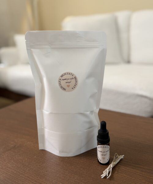 סט נרות לבן